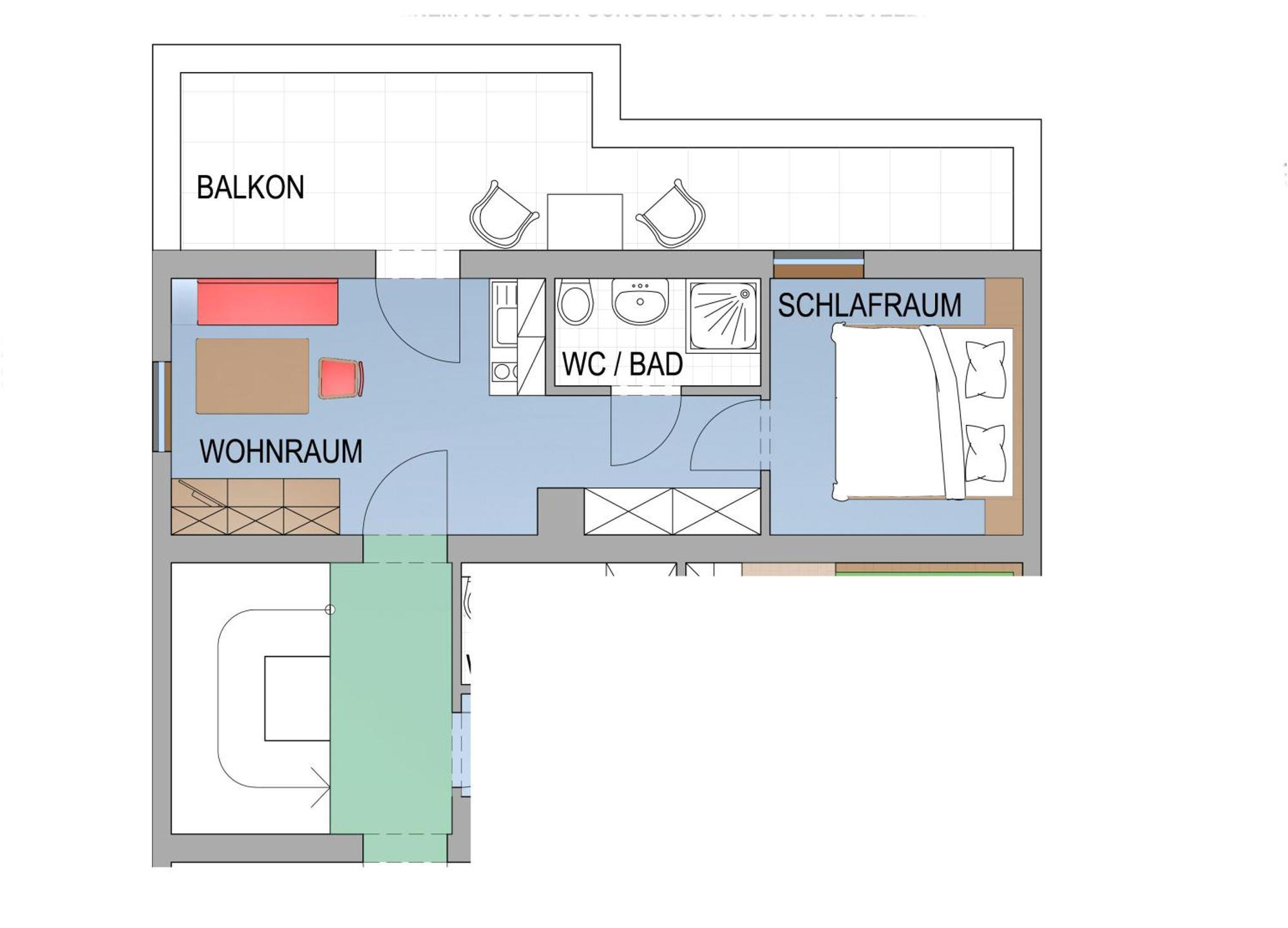 Appartement Scheibling Saint Wolfgang Chambre photo